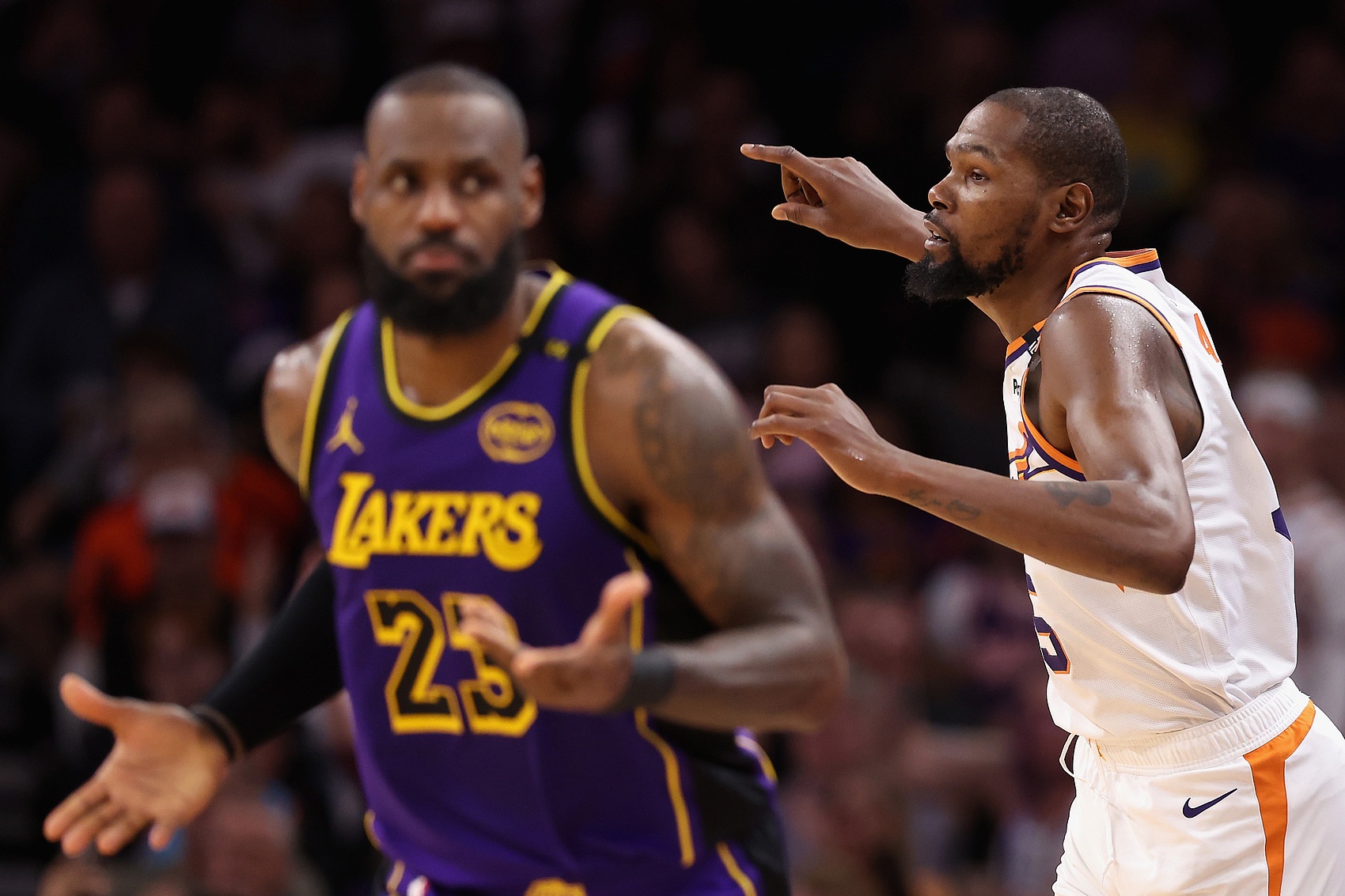 美媒排名NBA現(xiàn)役側翼：詹姆斯&杜蘭特&小卡位列前3 阿門排第10