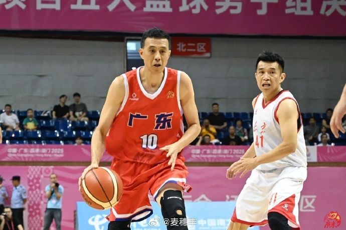 宋希+王晶壓陣！廣東奪全運群眾籃球男子組35-44歲和45-60歲冠軍