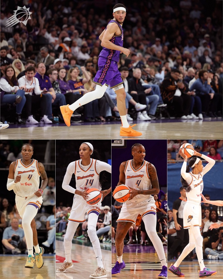 太陽官方發(fā)來賀電！布克球鞋成為本賽季W(wǎng)NBA最受歡迎球鞋！