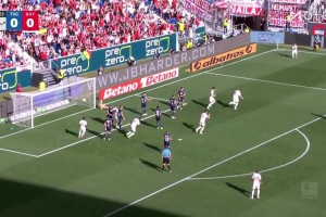 開賽四連勝！拜仁4-1霍芬海姆繼續(xù)領(lǐng)跑 凱恩戴帽奧利塞造點