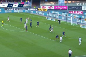 意甲3連勝遭終結(jié)！尤文1-1維羅納 小孔塞桑貼地?cái)伛R里奧送點(diǎn)