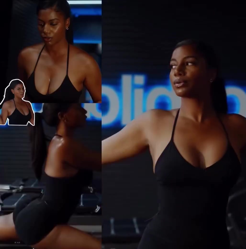 身材相當(dāng)炸裂！美女NBA場邊記者曬保持傲人身材的鍛煉視頻