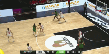 不容易！敘利亞U16女籃下半場被中國隊打出36-0之后終于得分